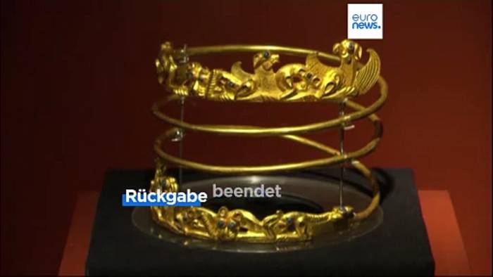 News video: Wertvolle skythische Schätze: Das Krim-Gold ist zurück in Kiew