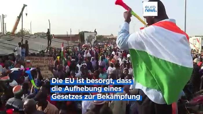 News video: EU warnt Niger vor 