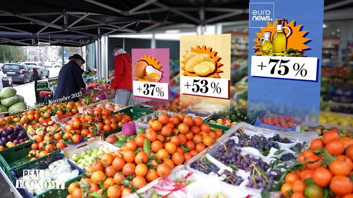 News video: Inflation sinkt auf Zweijahrestief, aber Europäer spüren immer noch den Druck
