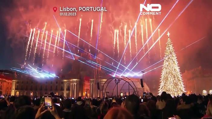 Video: Lissabon im weihnachtlichen Lichterglanz