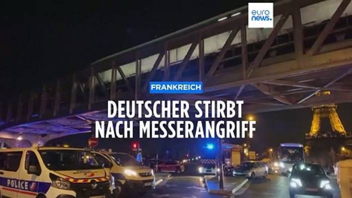 News video: Paris: Deutscher Tourist bei Messerangriff getötet