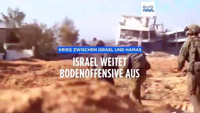Video: Ausweitung der Offensive: 200 nächtliche Angriffe auf den gesamten Gazastreifen