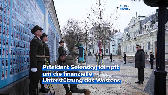News video: Milliardenlücke im Finanzierungsplan: Selenskyj kämpft um die Unterstützung des Westens