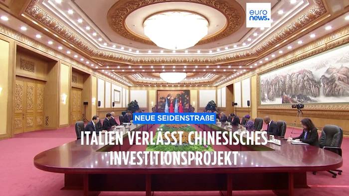 Video: Neue Seidenstraße: Italien verlässt chinesisches Investitionsprojekt