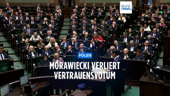 Video: Regierungswechsel in Polen: Ministerpräsident Morawiecki verliert Vertrauensfrage