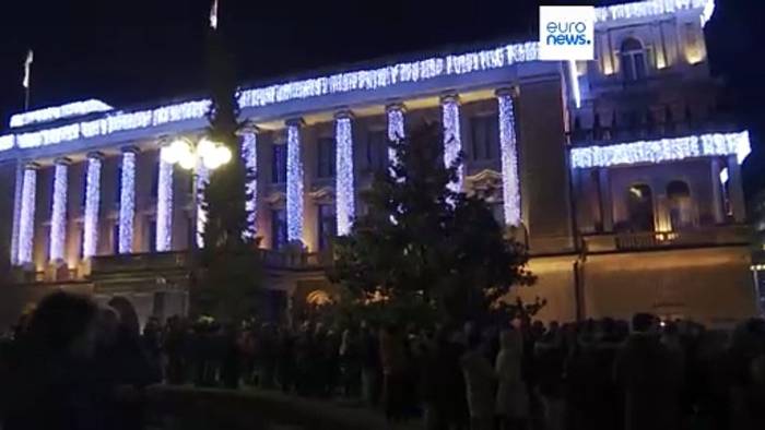 Video: Proteste nach mutmaßlichem Wahlbetrug in Belgrad