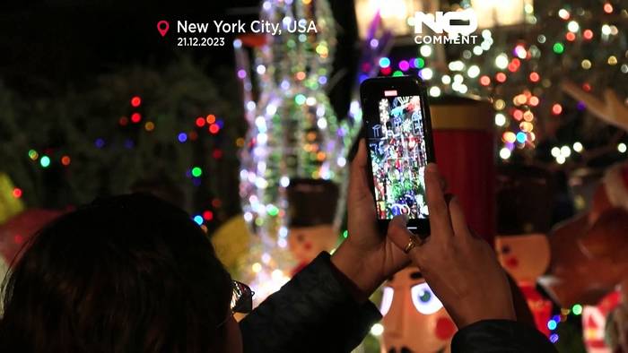 Video: New York und Seoul erstrahlen im weihnachtlichen Lichterglanz
