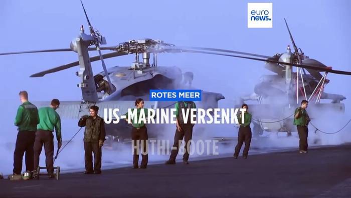 Video: US-Marine versenkt Schnellboote der Huthi-Rebellen