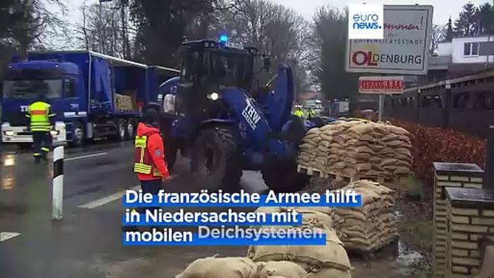 Video: Hochwasser in Deutschland und Frankreich: Die Deiche drohen zu brechen