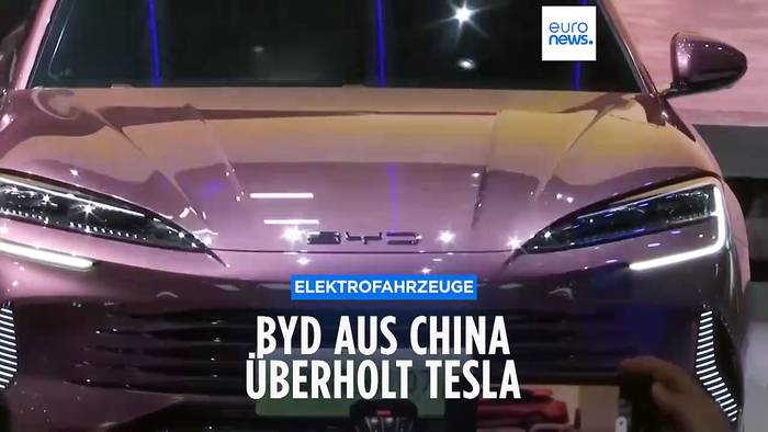 Video: E-Mobilität: BYD überholt Tesla bei Elektroautos