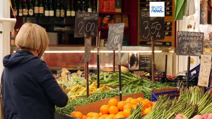 Video: Europas Inflation steigt wieder - nach einigen Monaten des Rückgangs