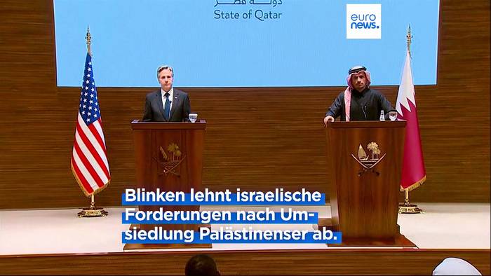 Video: Blinken und Baerbock auf diplomatischer Tour: Flächenbrand in Nahost verhindern