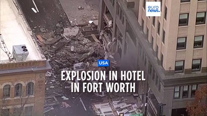 Video: Schwere Explosion im Zentrum  von Fort Worth - über 20 Verletzte