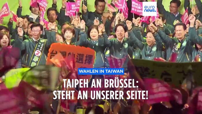 News video: Taipeh an Brüssel: Steht an unserer Seite!