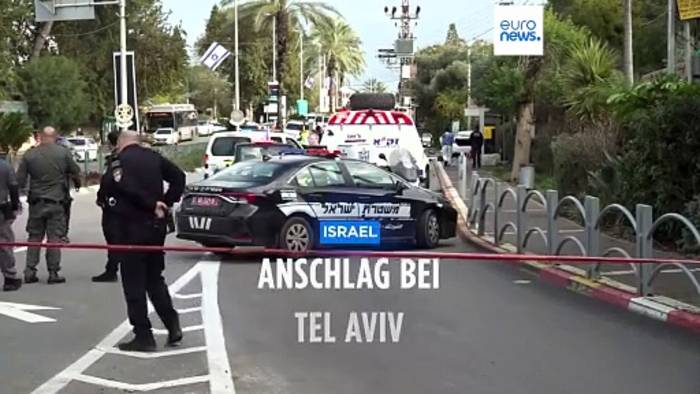 Video: Terroranschlag mit einer Toten und Verletzten südlich von Tel Aviv