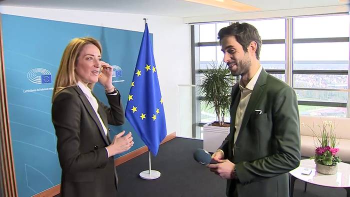 News video: Metsola: Pro-EU-Parteien können extreme Rechte bremsen