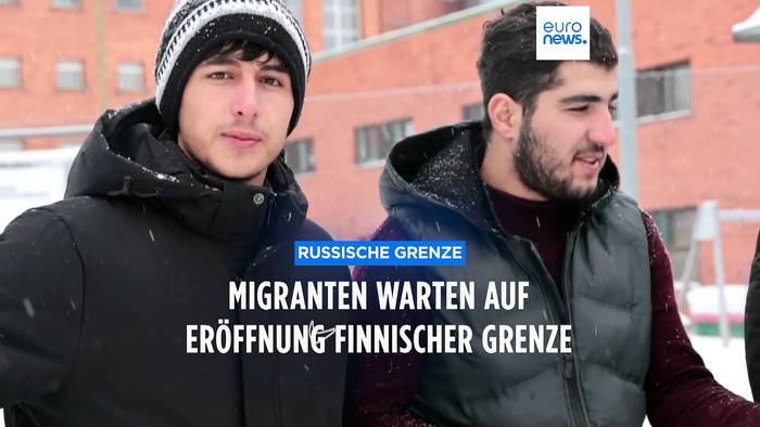 News video: Tausende Migranten warten in Russland auf Öffnung finnischer Grenze