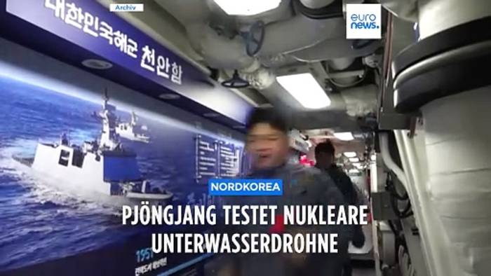 News video: Nordkorea meldet Test einer nuklearen Unterwasserdrohne
