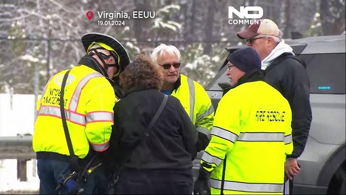 Video: Flugzeugnotlandung auf Autobahn in Virginia
