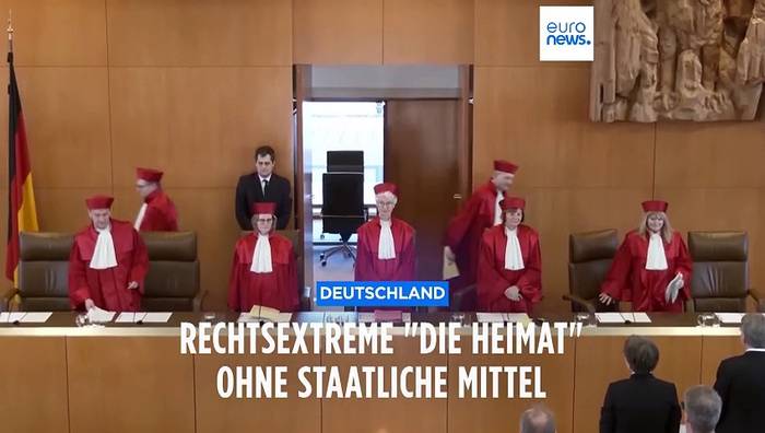 Video: Bundesverfassungsgericht dreht rechtsextremer Partei 