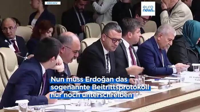 News video: Türkei stimmt für Schwedens NATO-Beitritt