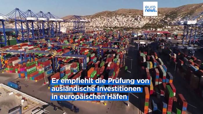 News video: Chinas Investitionen in Europas Häfen: Welchen Einfluss will Peking?