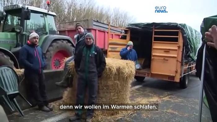 Video: Bauernproteste weiten sich europaweit aus