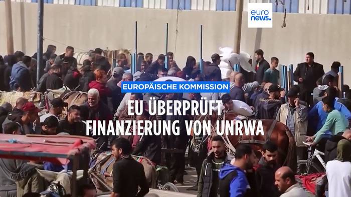 News video: EU will Finanzhilfen für palästinensische Flüchtlinge überprüfen