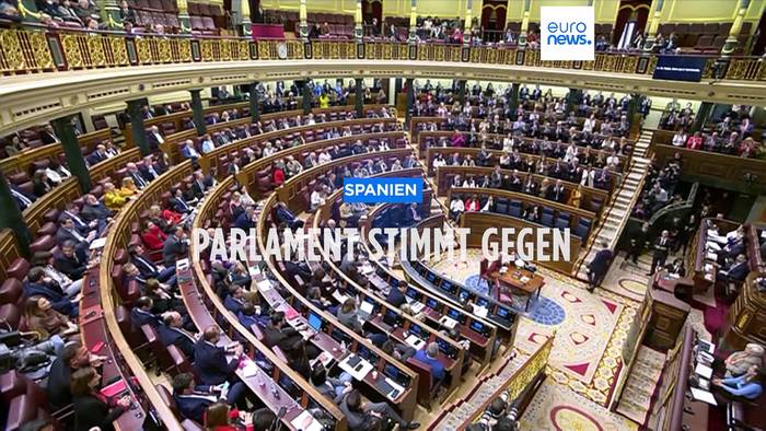 Video: Spanisches Parlament stimmt gegen umstrittenes Amnestiegesetz