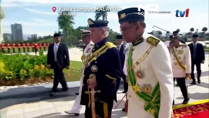 Video: Malaysia hat einen neuen König!