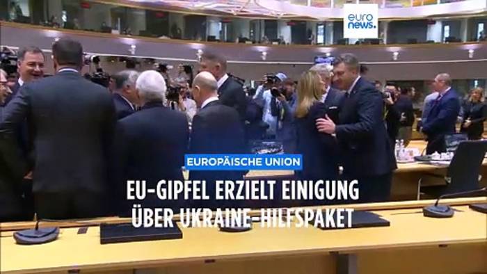Video: Orban gibt nach: EU-Gipfel stimmt 50 Milliarden für Ukraine zu