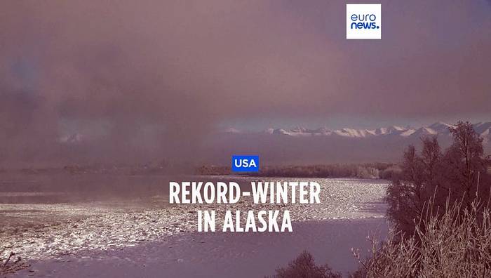 Video: Winter bricht in Alaska Rekorde: minus 40 Grad und 3 Meter Schnee