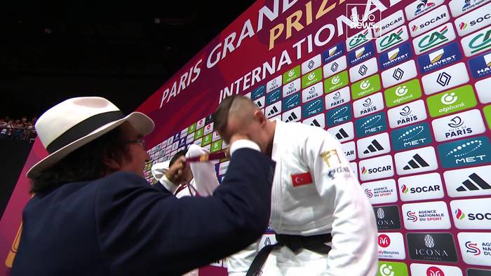 News video: Judo-Legende Teddy Riner: 11-facher Weltmeister holt 8. Gold in Paris
