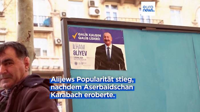 Video: Aserbaidschan hat (k)eine Wahl: Der neue Präsident wird Alijew heißen - oder Alijew?