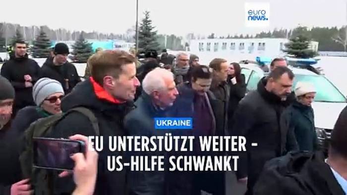 News video: Ukraine-Hilfe: Trump spuckt Präsident Biden in die Suppe