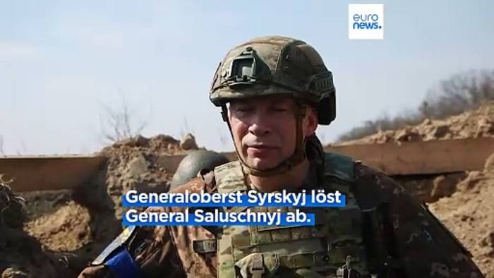 Video: Selenskyj entlässt Armeechef Saluschnyj - Nachfolger: Generaloberst Syrsky