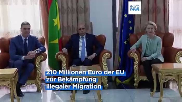 Video: EU gibt Mauretanien 210 Mio Euro zur Bekämpfung illegaler Migration