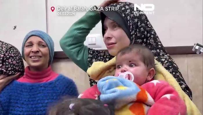 Video: Krieg in Gaza: Menschen kamen blutverschmiert ins Krankenhaus