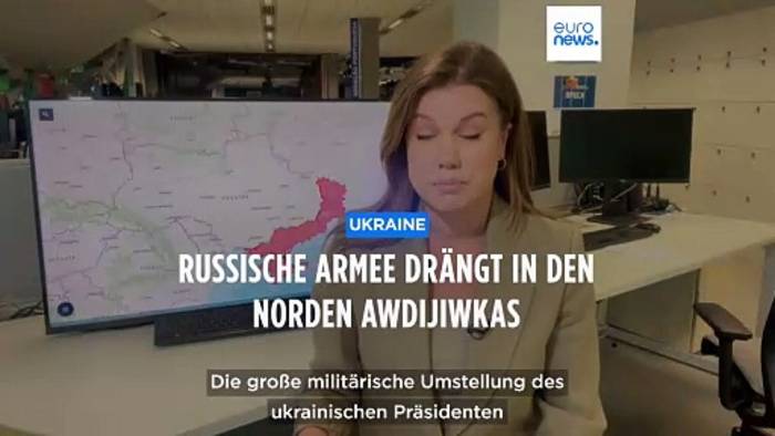 Video: Russische Armee drängt in den Norden Awdijiwkas
