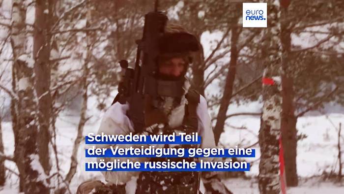 News video: Schweden bereitet Stationierung von Truppen in Lettland vor