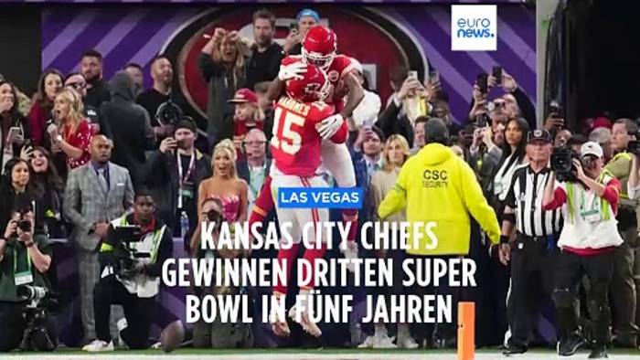 Video: Kansas City Chiefs gewinnen dritten Super Bowl in fünf Jahren