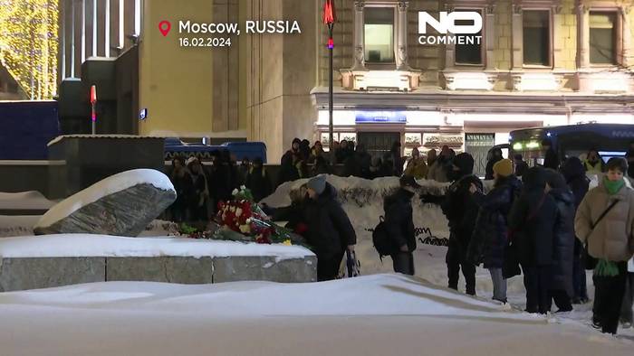 News video: Festnahmen bei Gedenken an Alexej Nawalny in Russland