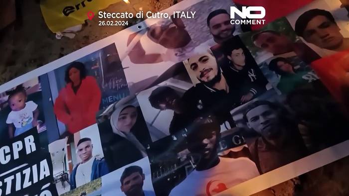 Video: Ein Jahr danach: 200 Migranten an Bord kurz vor dem Ufer Italiens gesunken