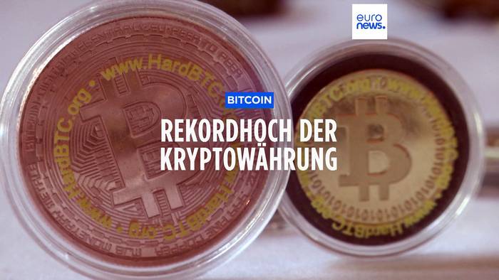 News video: Bitcoin erreicht Rekordhoch