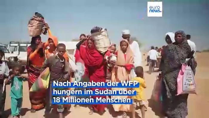 Video: Welternährungsprogramm: Im Sudan droht die 