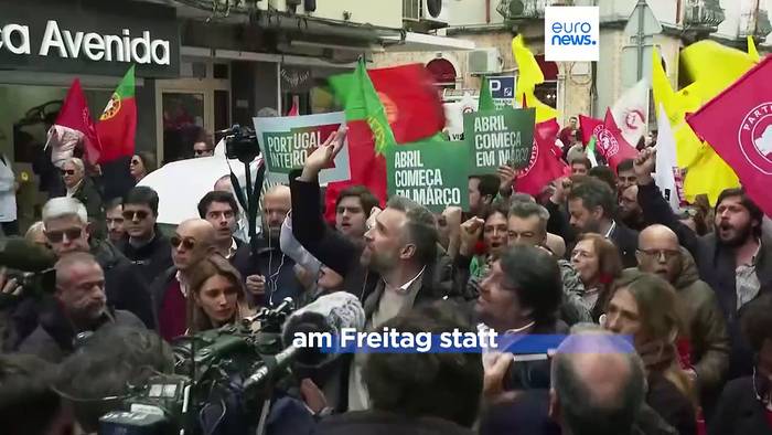 News video: Parlamentswahl in Portugal: Werden sich die Rechten freuen können?
