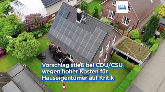 News video: Europas Gebäude sollen energieeffizienter werden. Richtline im EU-Parlament angenommen