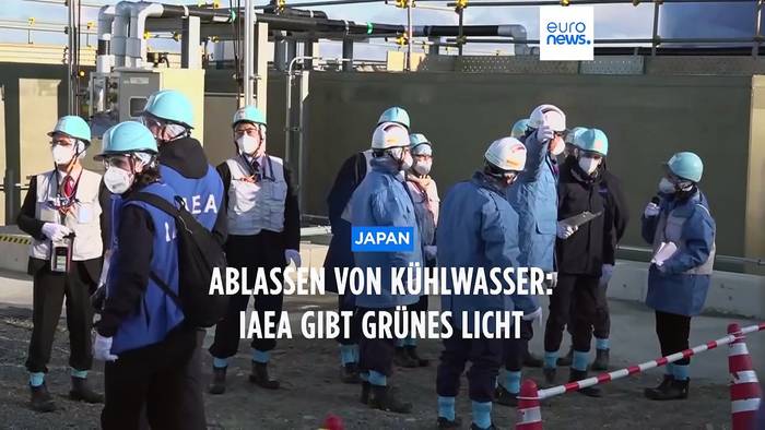 News video: Kernkraftwerk Fukushima: Ablassen von Kühlwasser laut IAEA-Chef Grossi unbedenklich