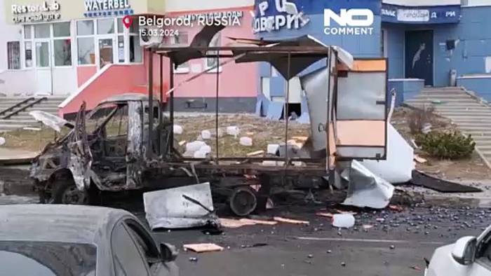 News video: Riesenexplosion: Ukraine beschießt wieder Belgorod
