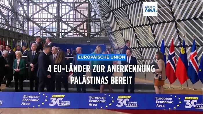 Video: Spanien, Irland und Slowenien erklären sich bereit, den Staat Palästina anzuerkennen